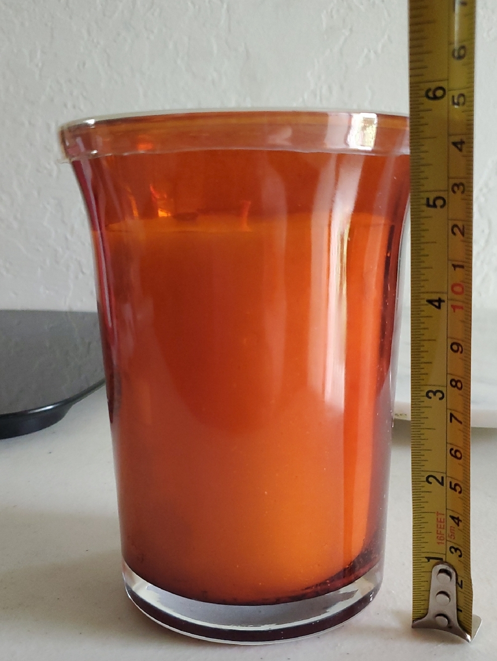 Warm Cinnamon Pumpkin Scent 24 oz Jar Candle Celebrating Home New soy blend wax - Picture 7 of 14